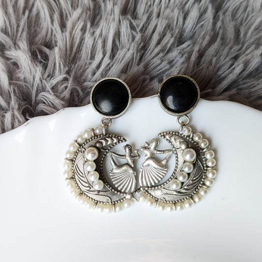 Black Dancing Doll Earring